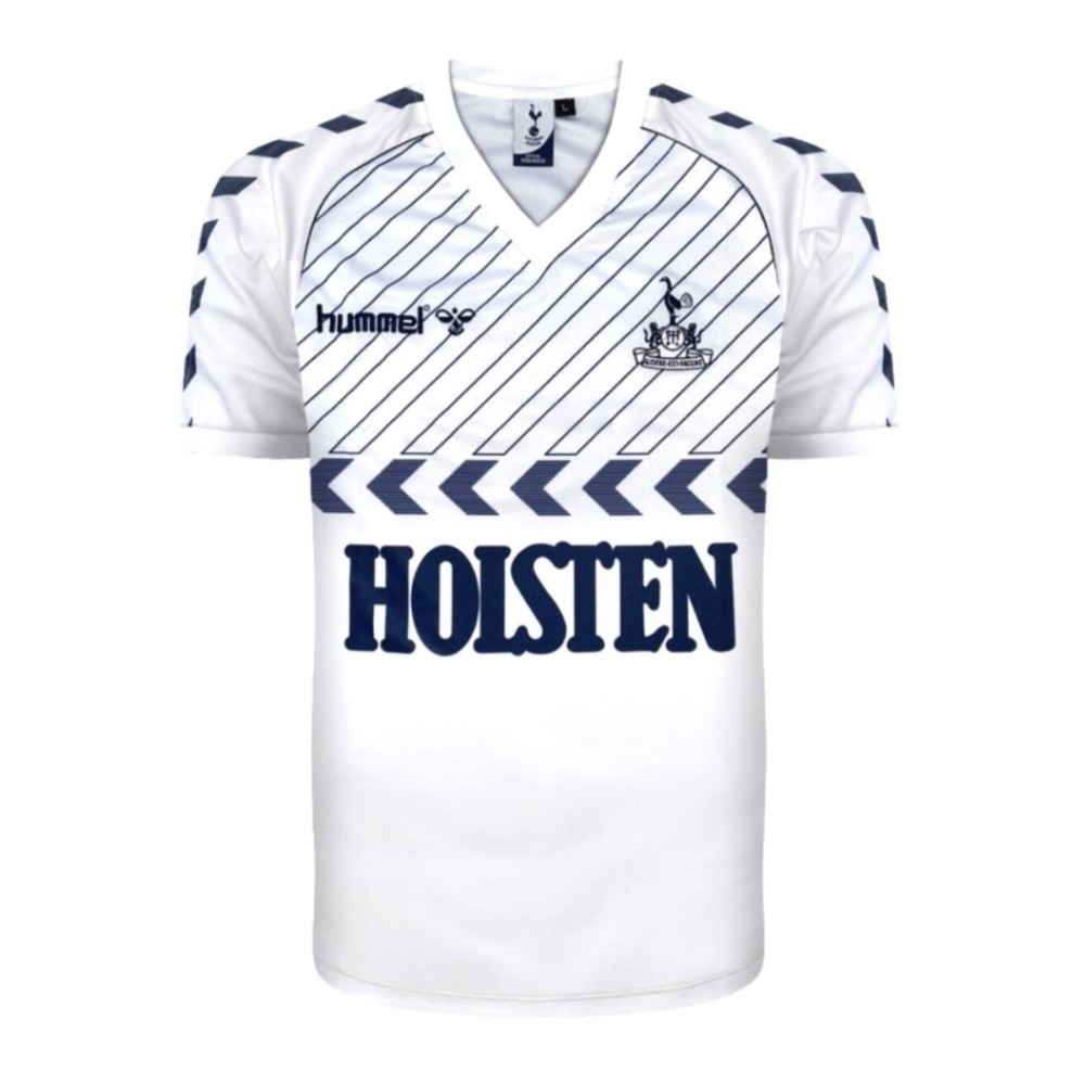 Sz 16 VTG Hummel Tottenham Hotspur 1986 - 1987 Reissue Football Home Shirt